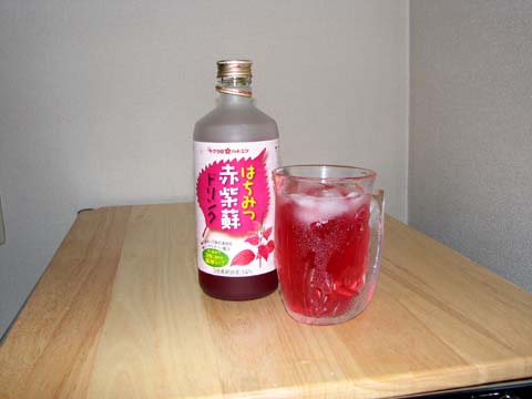 粉症対策に 紫蘇ジュース を飲んでみてください ぶろぐdeモンキチ